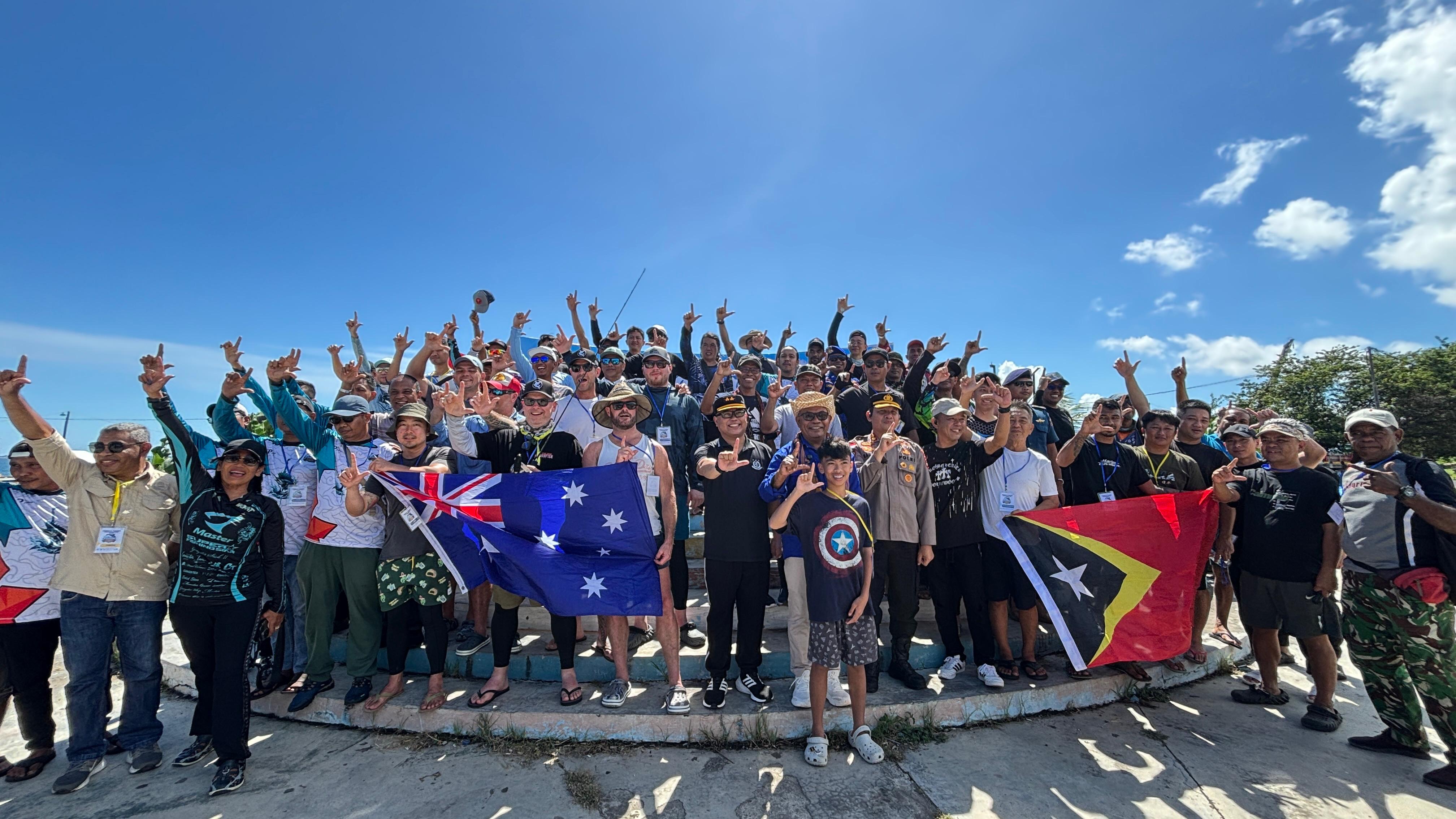 Peserta Mancing dari Australia dan Timor Leste Puji Potensi Laut Lembata