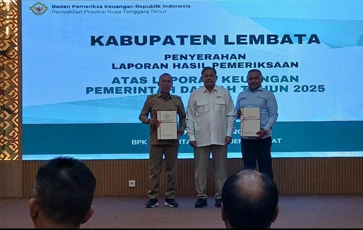 Pemkab Lembata Kembali Raih Opini WTP Untuk Keenam Kalinya 