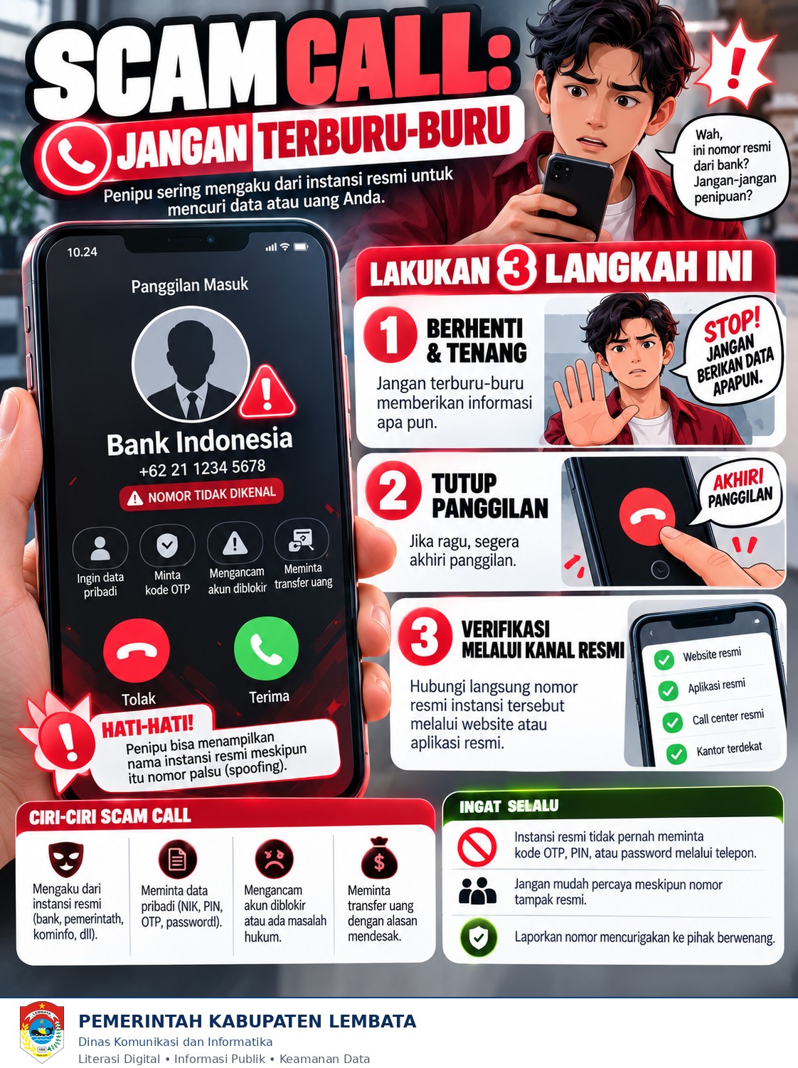 Waspada Scam Call: Kenali Modus Panggilan Telepon Penipuan dan Cara Menghindarinya
